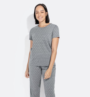 Tshirt With All Over Pattern